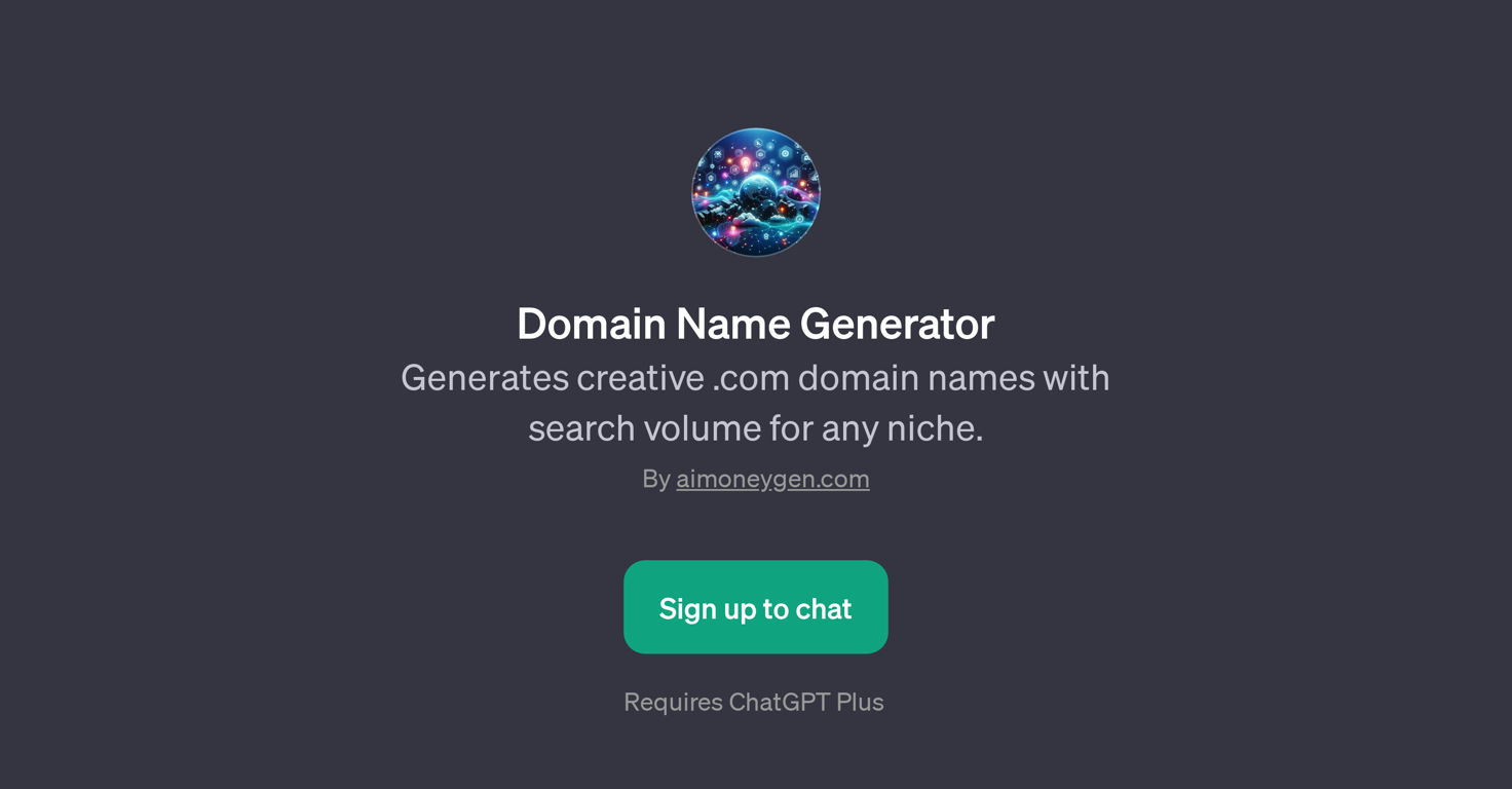 Domain Name Generator website