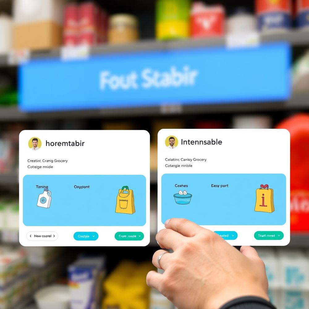 Domain Name Generator Online Grocery Non-food Items Store website