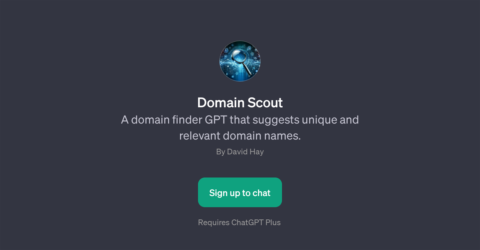 Domain Scout website