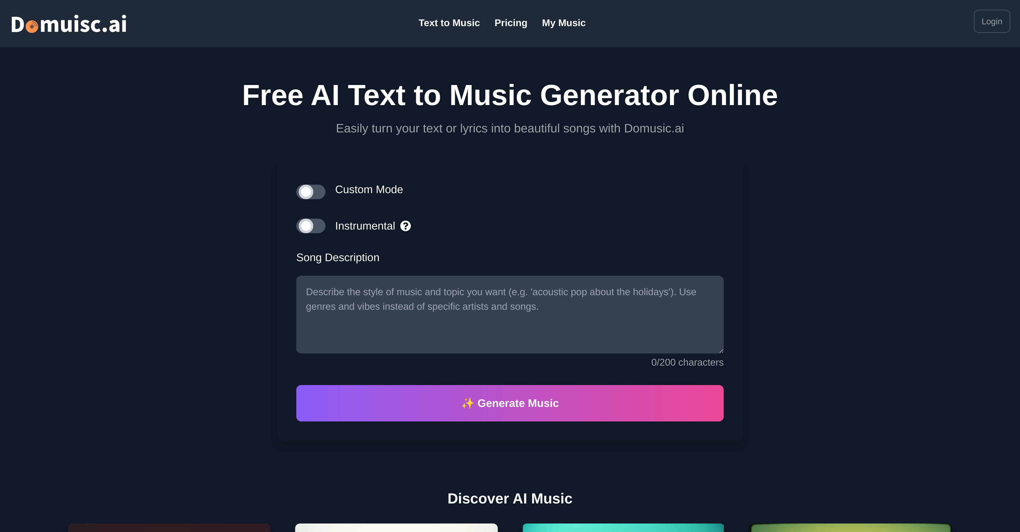 Domusic.ai logo