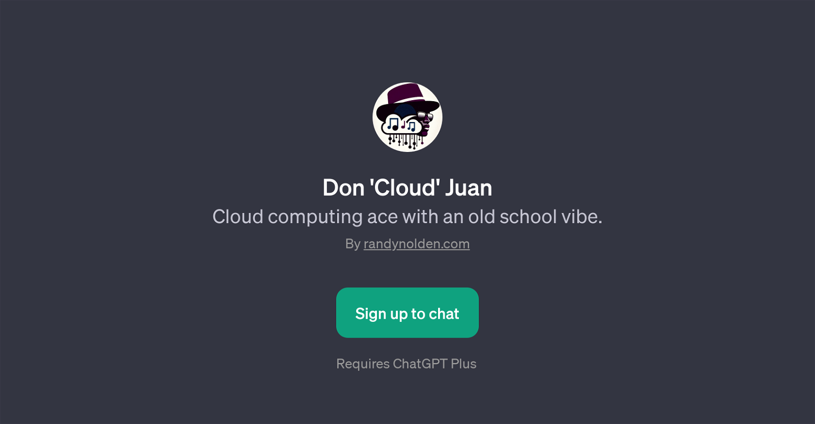Don 'Cloud' Juan website
