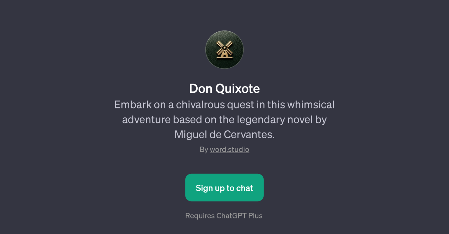 Don Quixote website