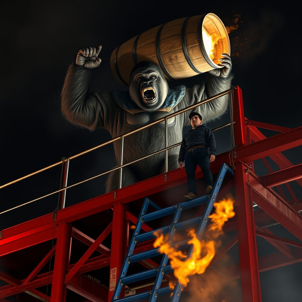 Donkey Kong – Live-Action Cinematic Recreation website