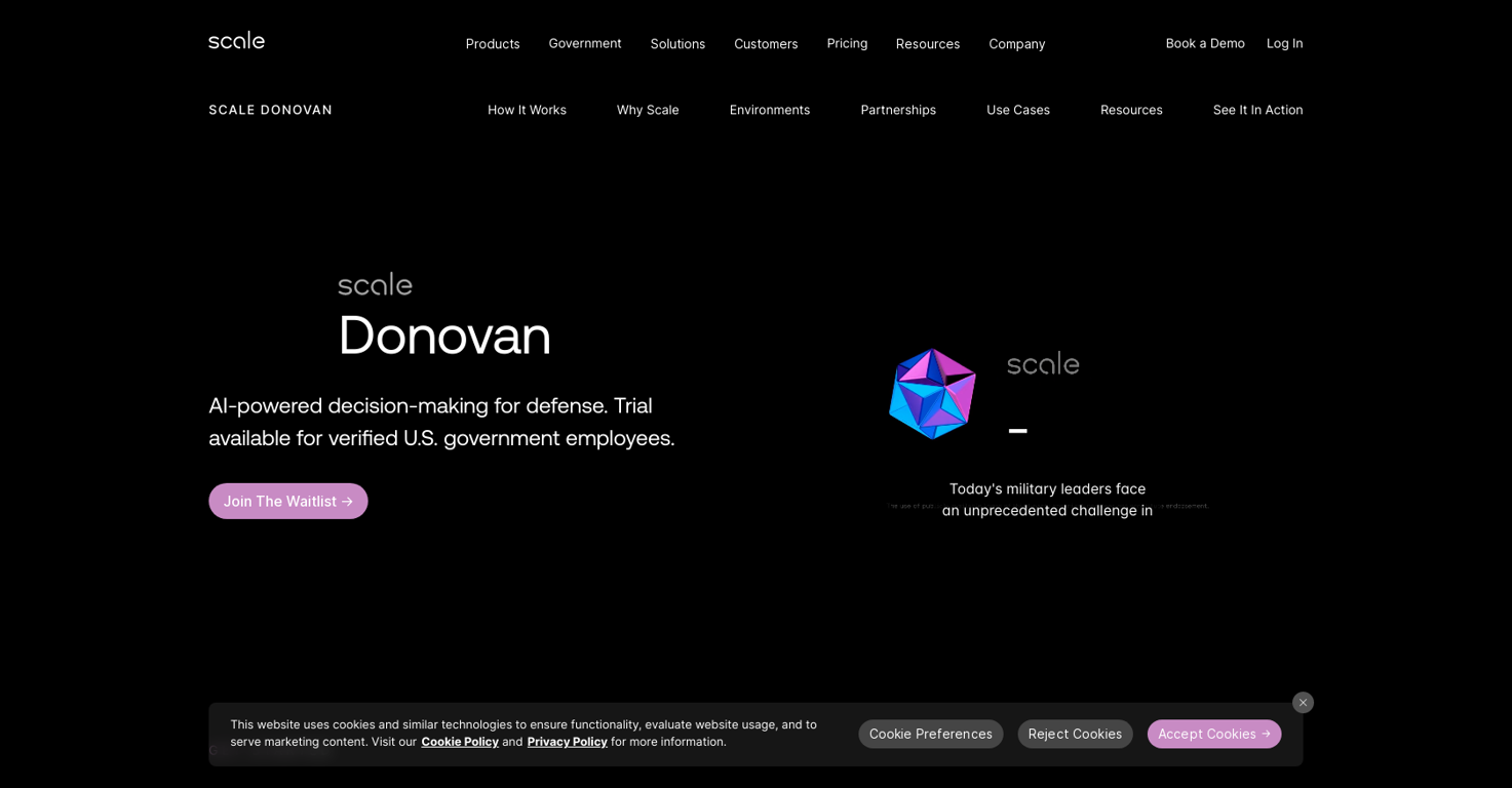 Donovan website
