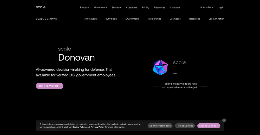 Donovan website