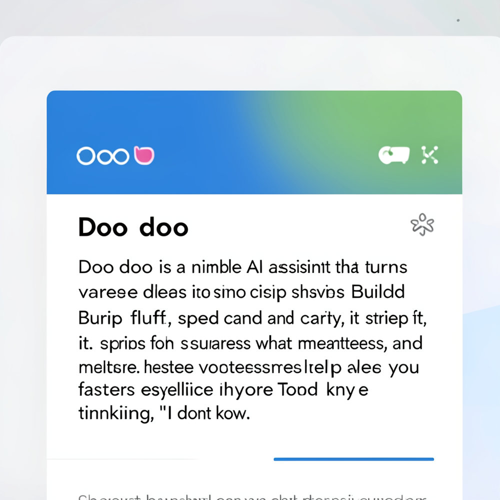 Doo doo website