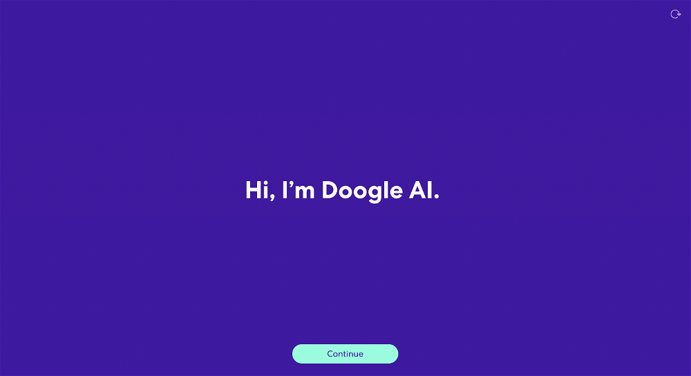 Doogle AI website