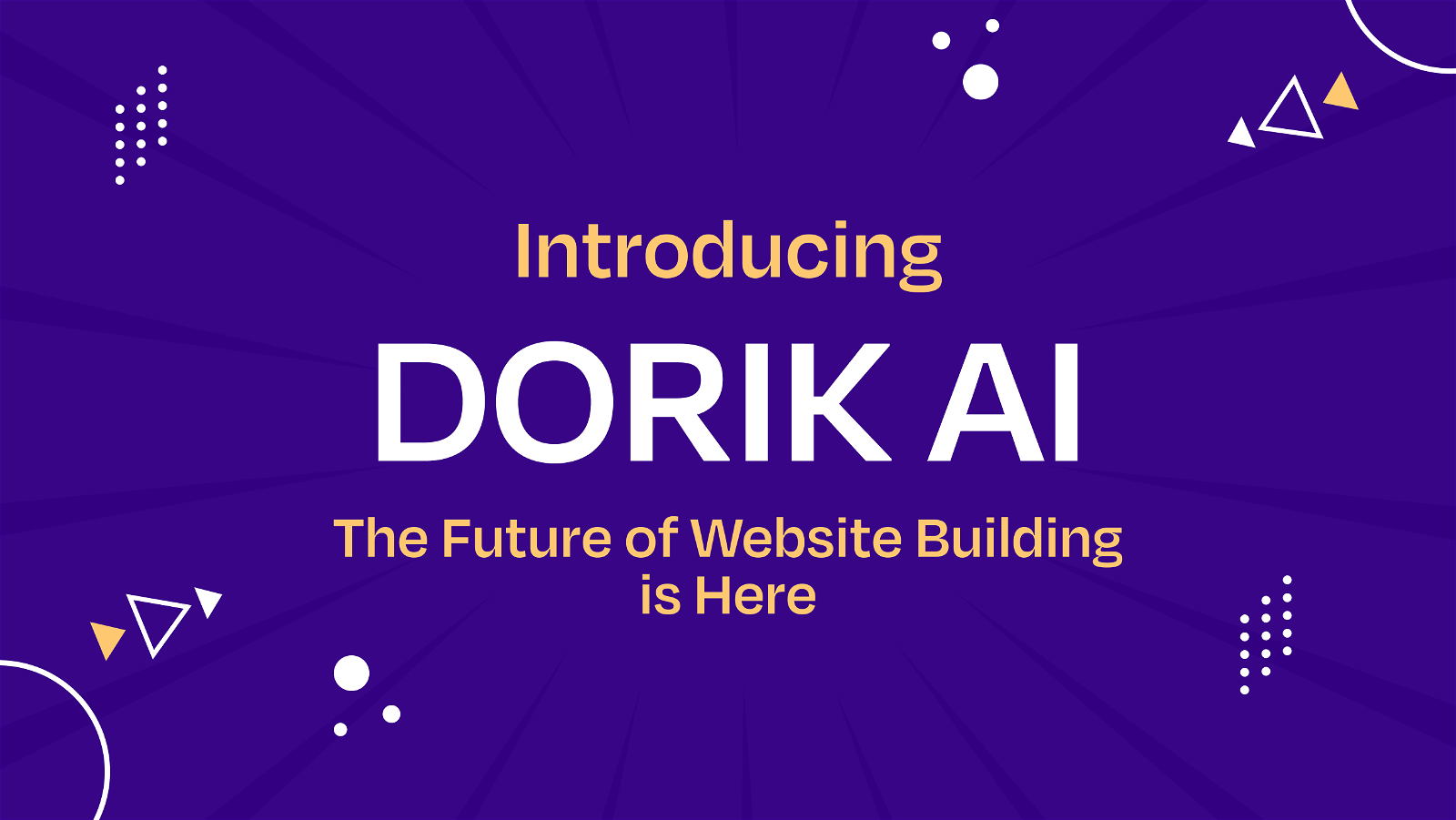 Dorik AI website