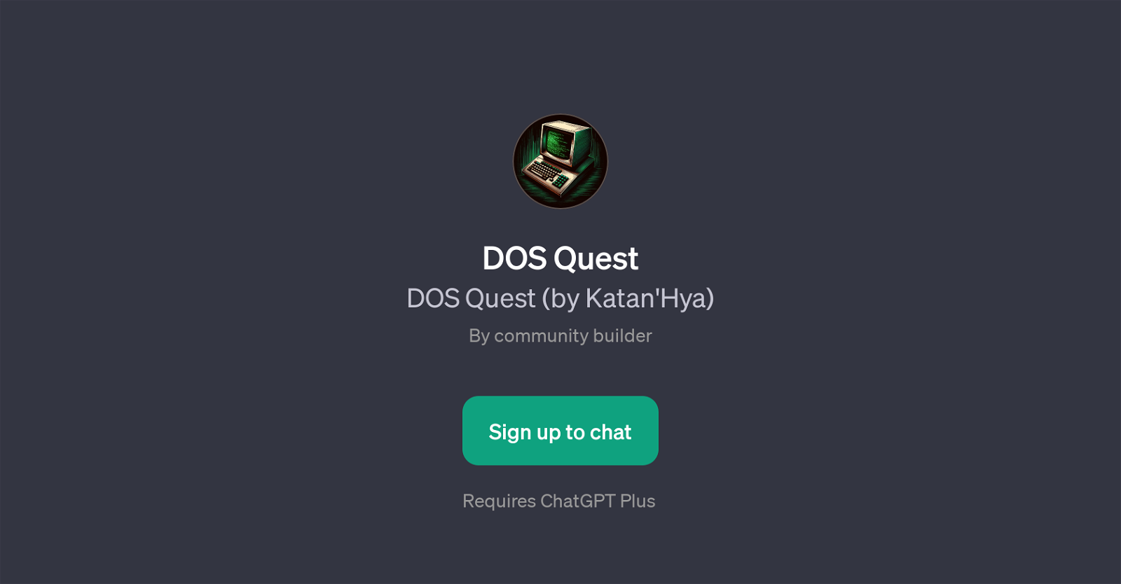 DOS Quest website