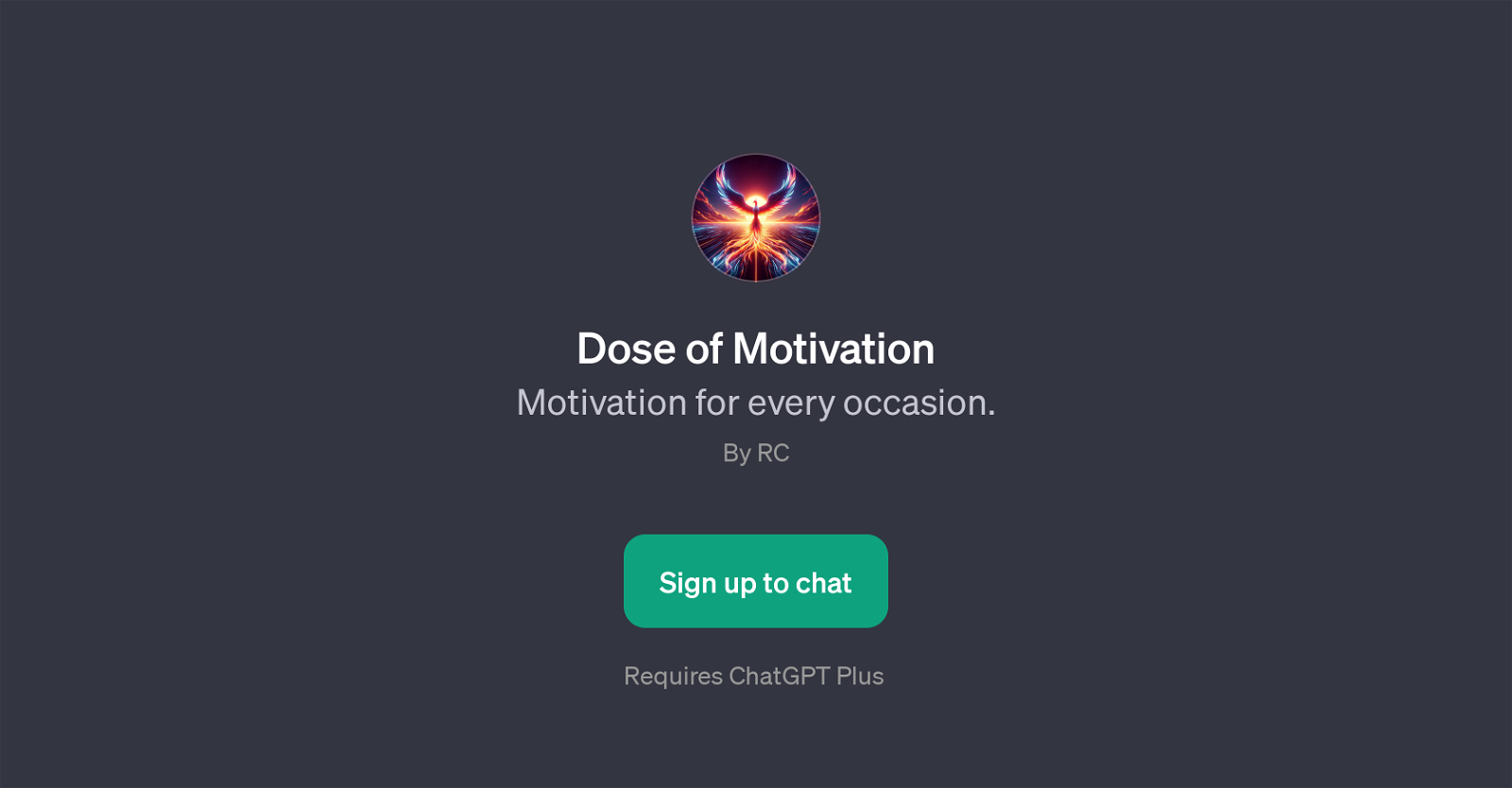 Dose of Motivation website