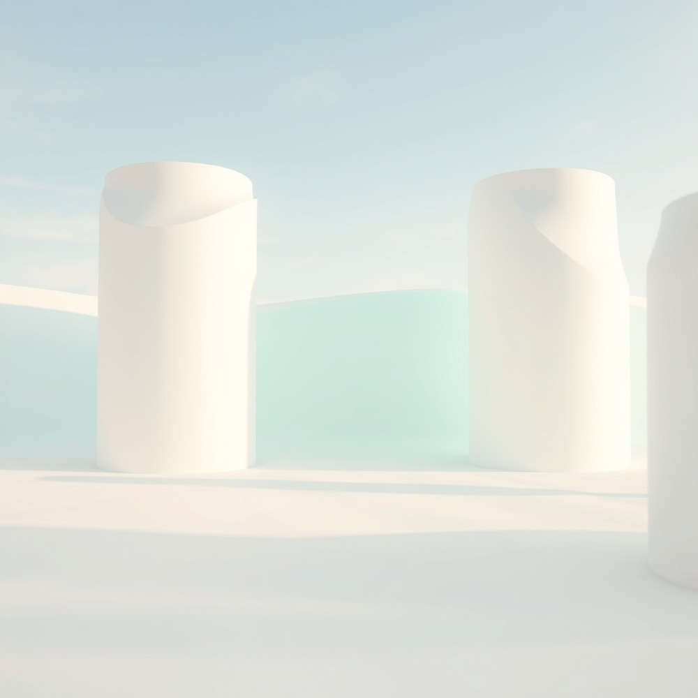 Pastel colours effect website