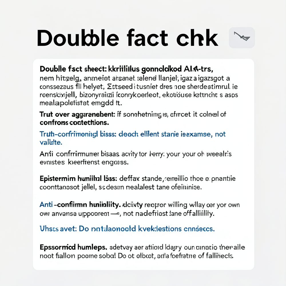 Double fact check website