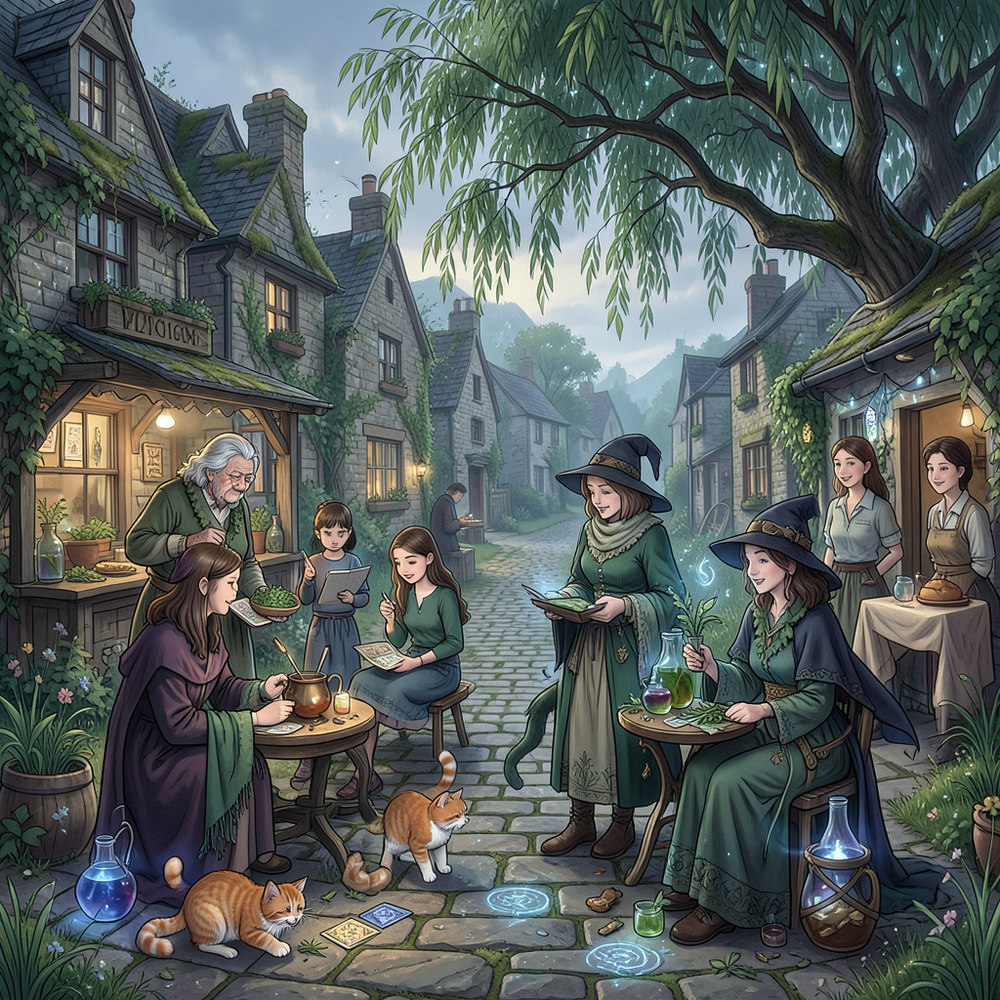 Down down the road real witches website