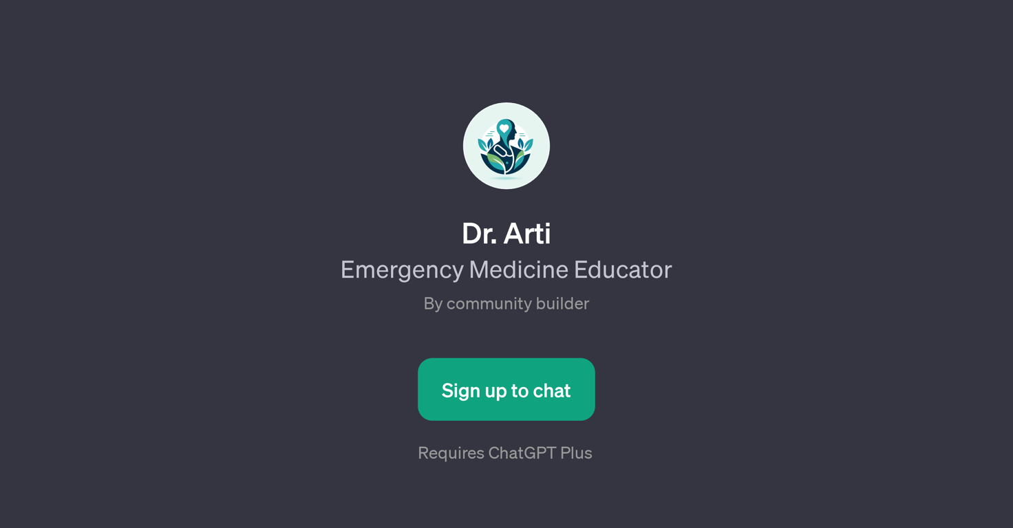 Dr. Arti website