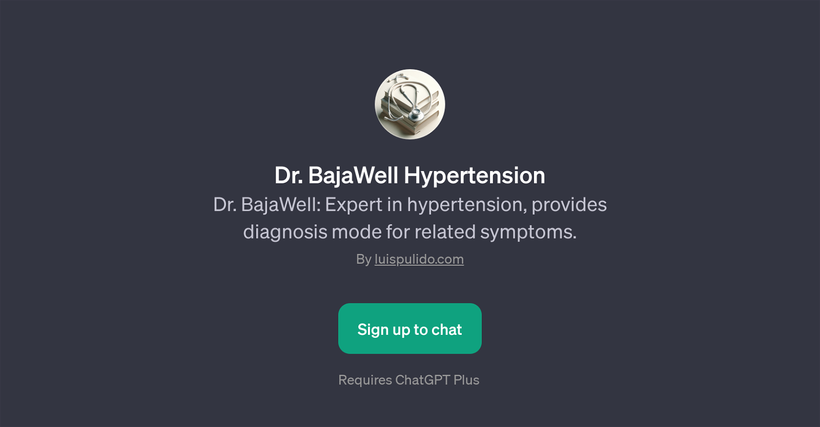 Dr. BajaWell Hypertension website