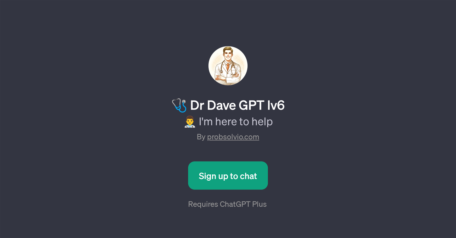 Dr Dave GPT lv6 website