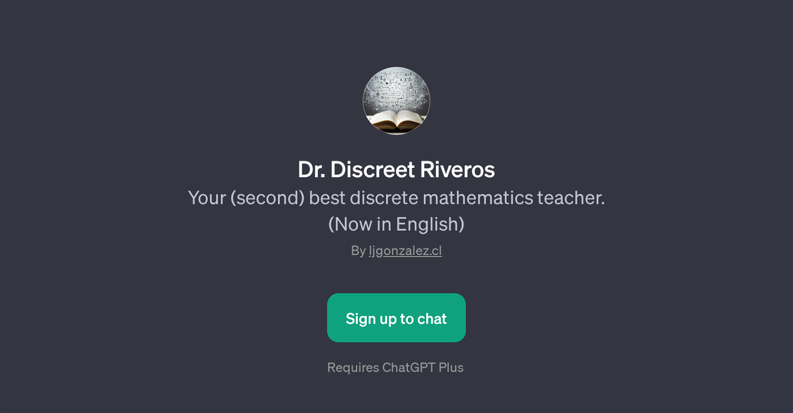 Dr. Discreet Riveros website
