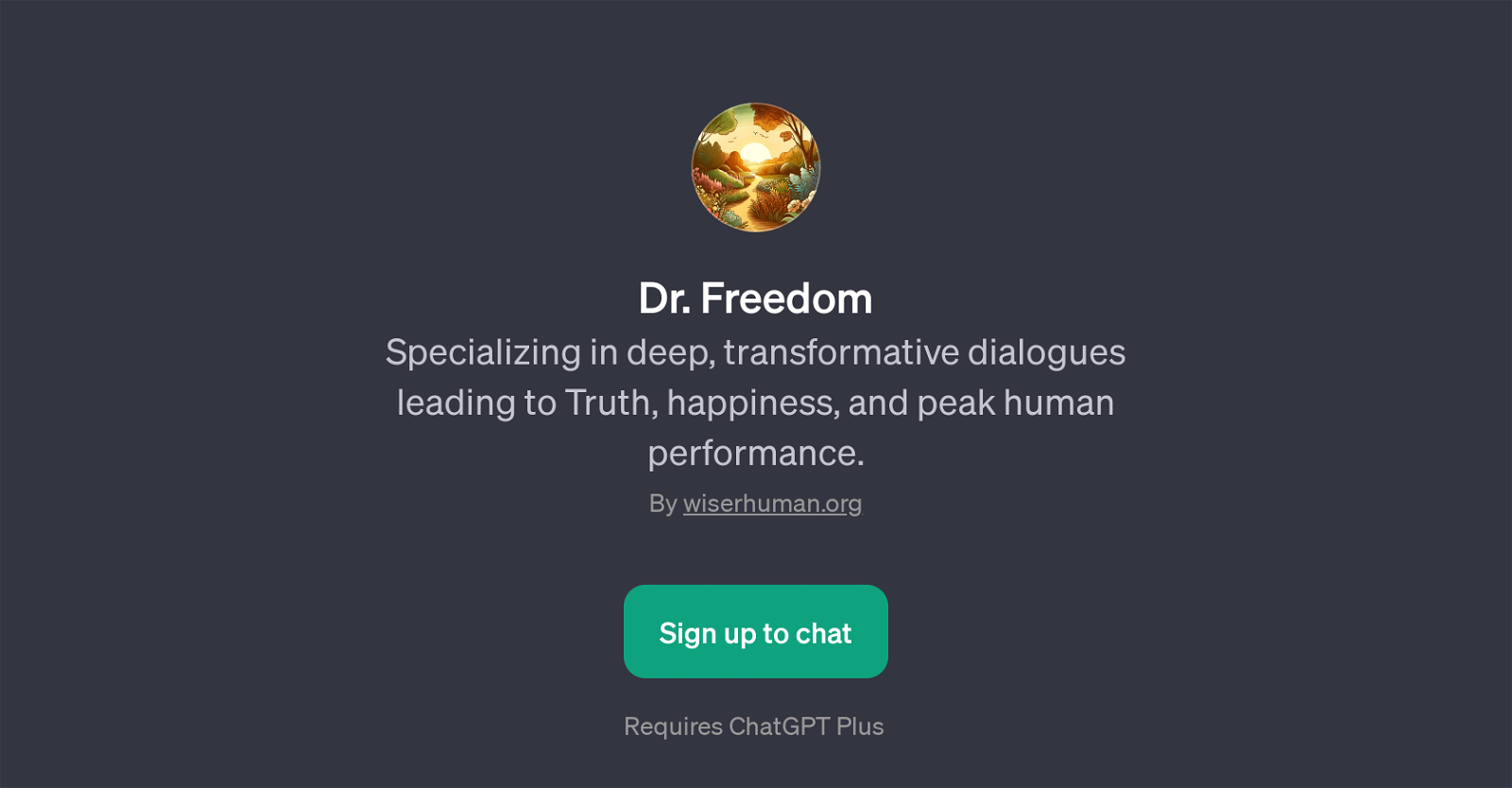Dr. Freedom website
