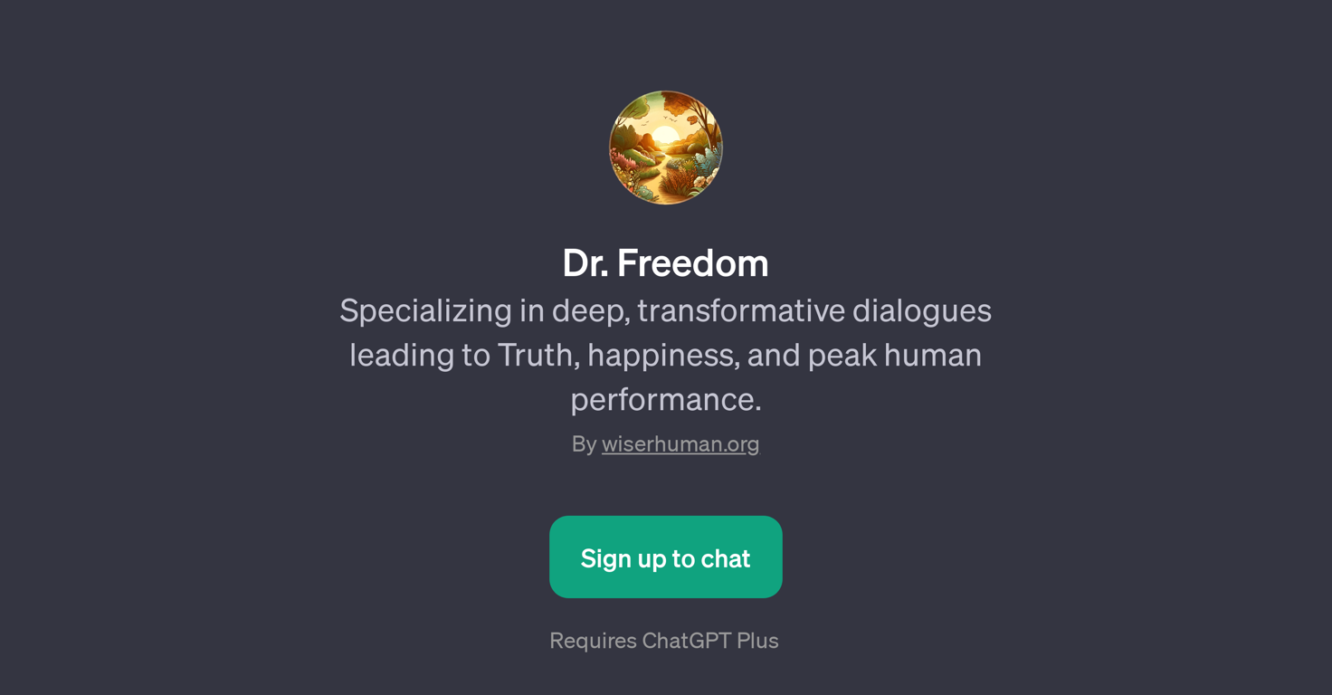 Dr. Freedom website