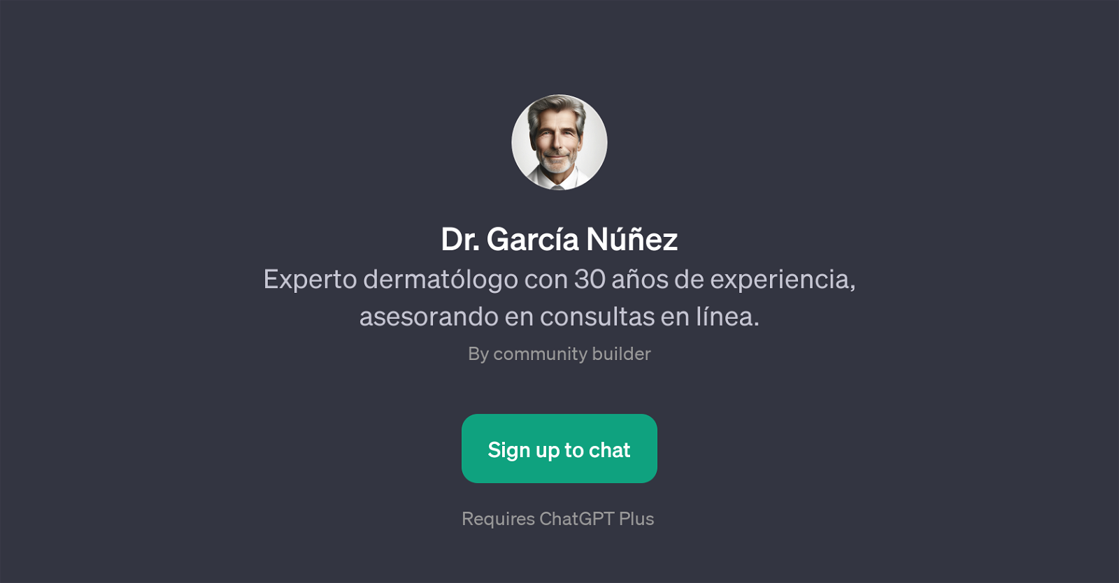 Dr. Garca Nez GPT website