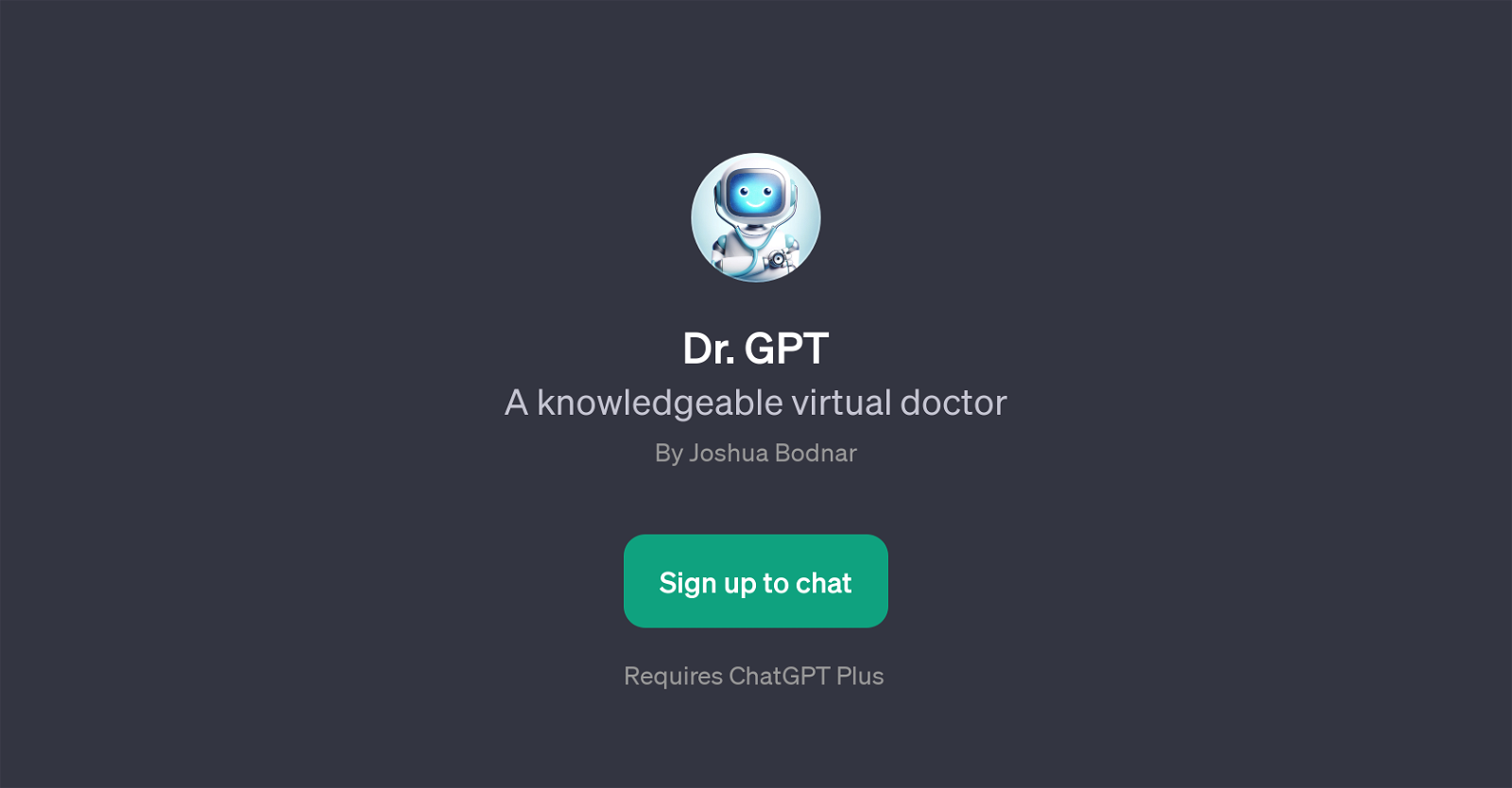 Dr. GPT website