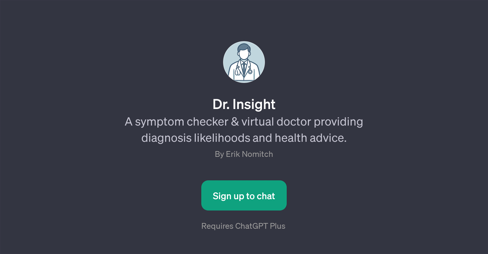 Dr. Insight website