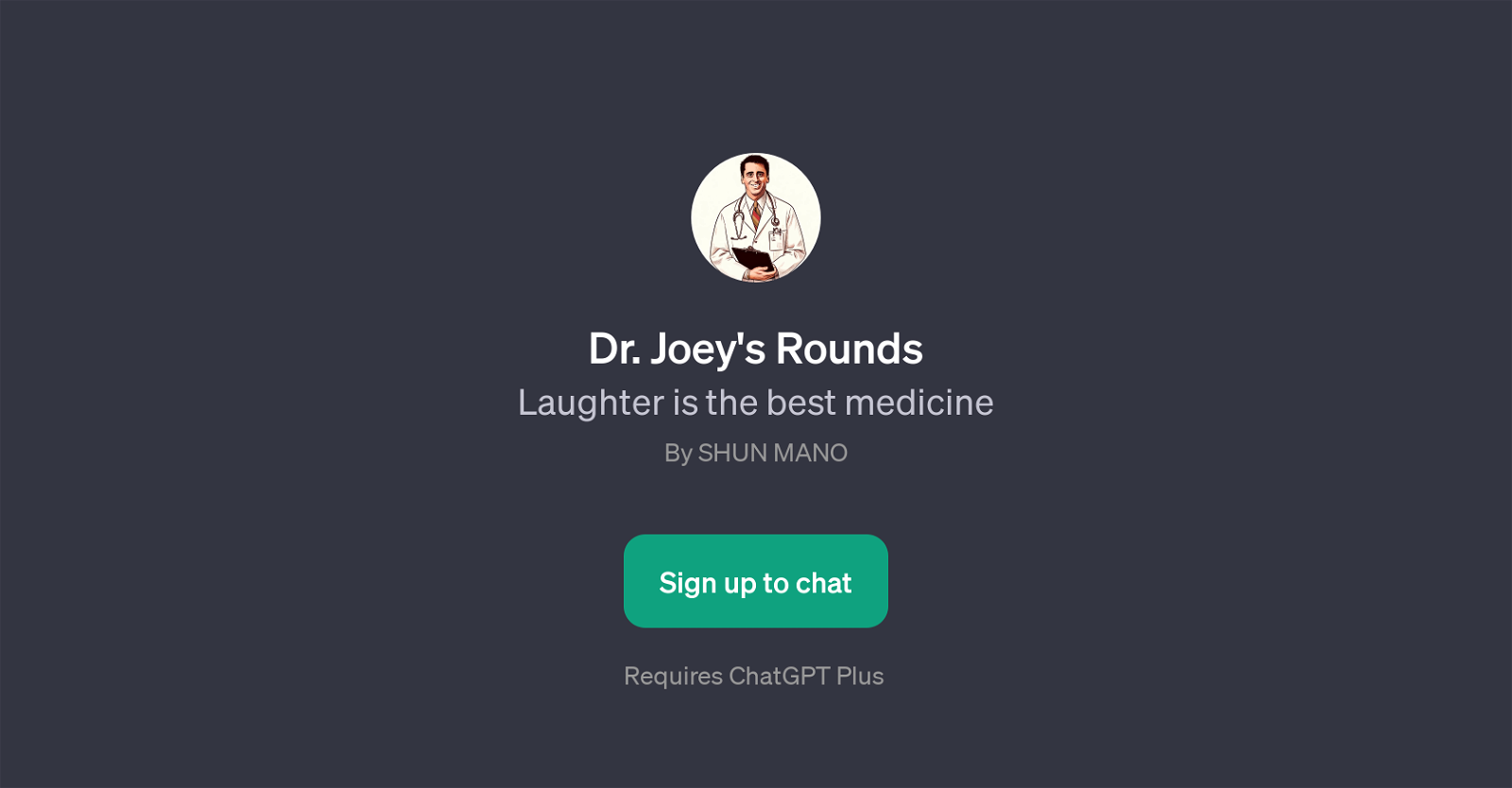 Dr. Joey's Rounds website