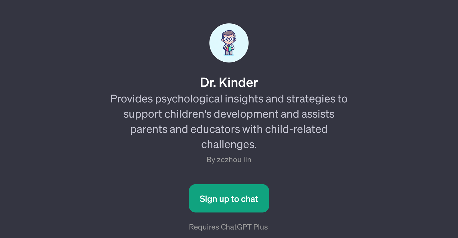 Dr. Kinder website