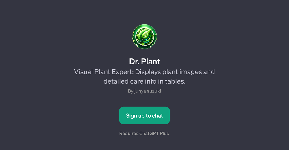 Dr. Plant website