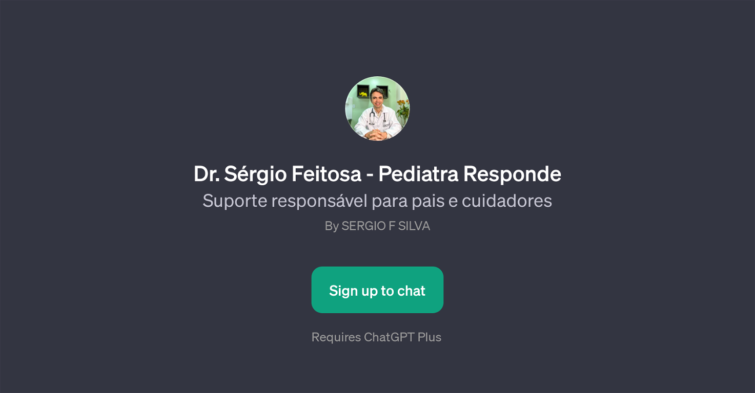 Dr. Srgio Feitosa - Pediatra Responde website