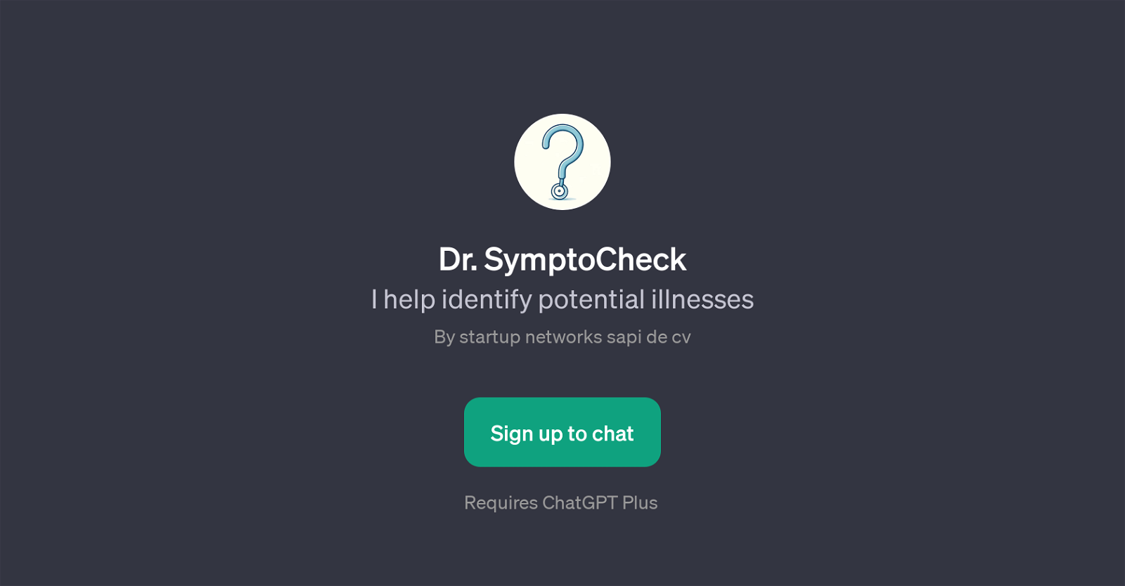 Dr. SymptoCheck website
