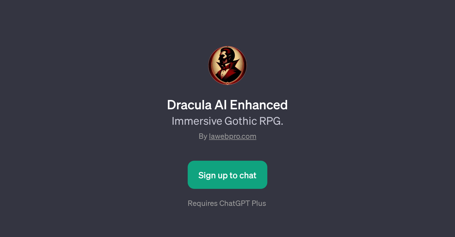 Dracula AI Enhanced website