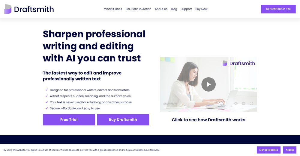 Draftsmith website