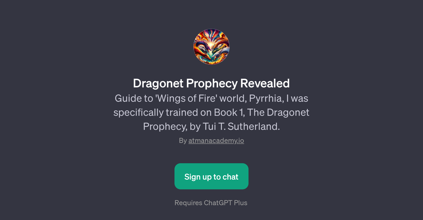 Dragonet Prophecy Revealed website