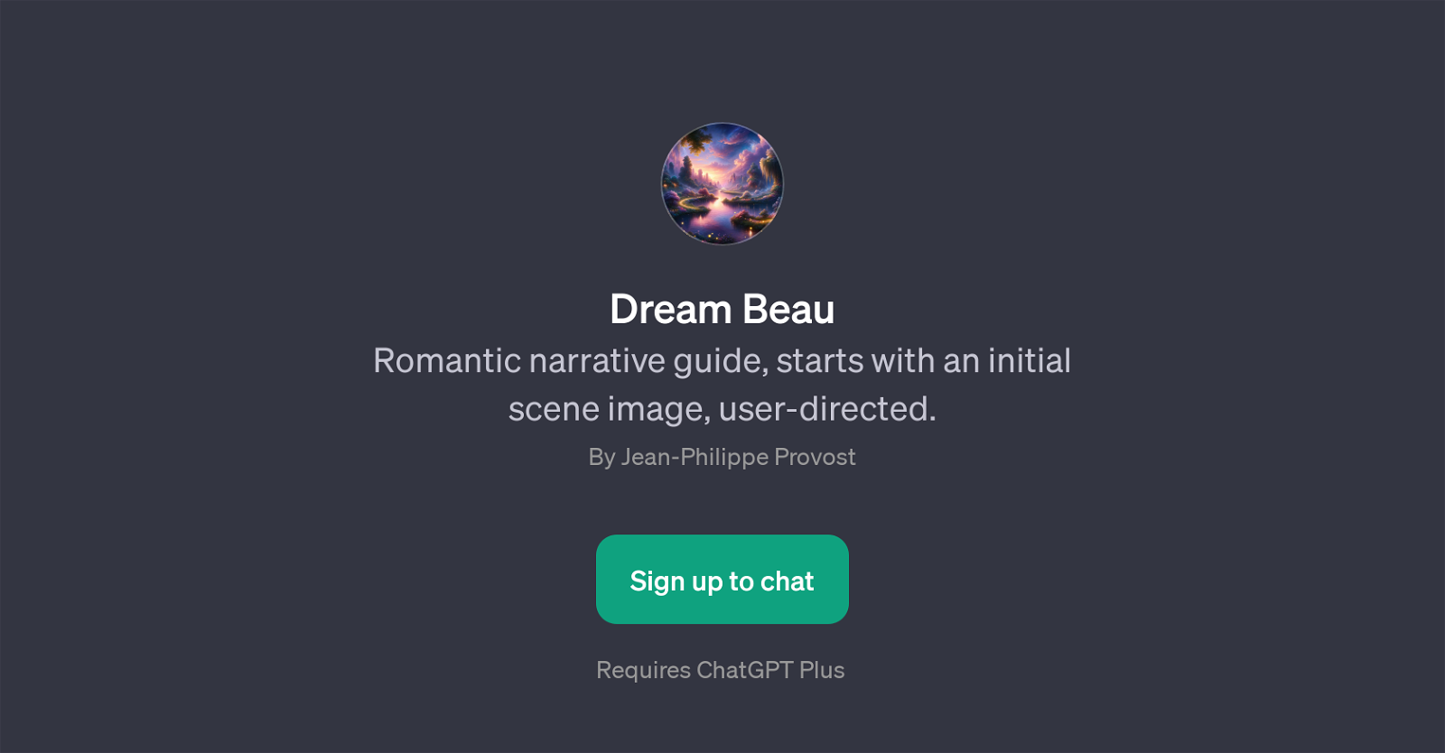 Dream Beau website