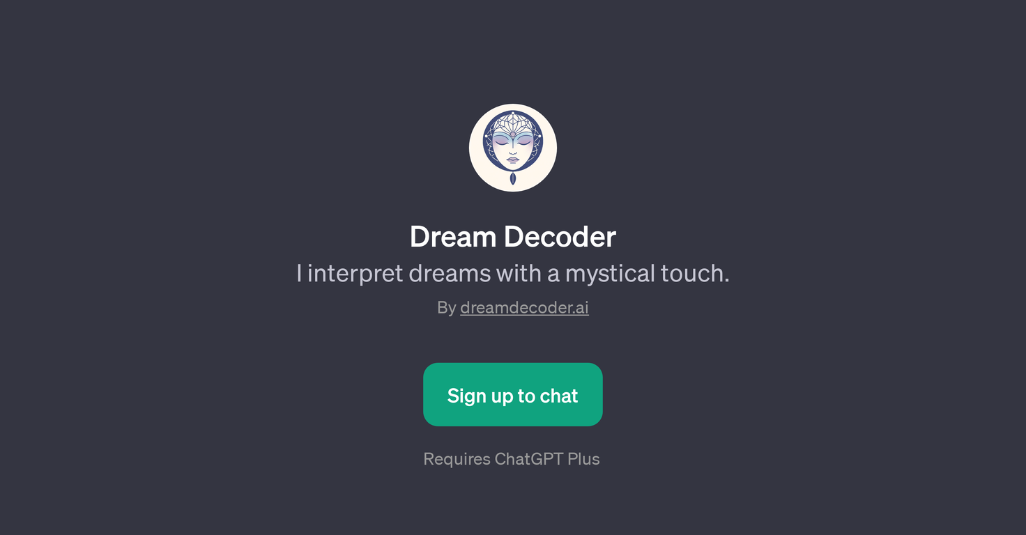 Dream Decoder website