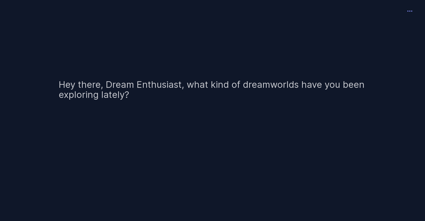 Dream Decoder website