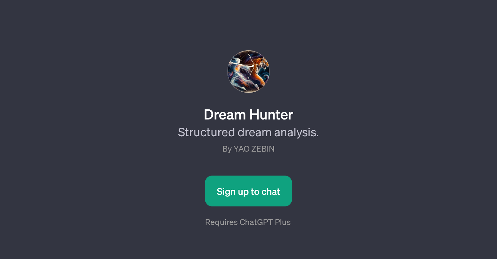 Dream Hunter website