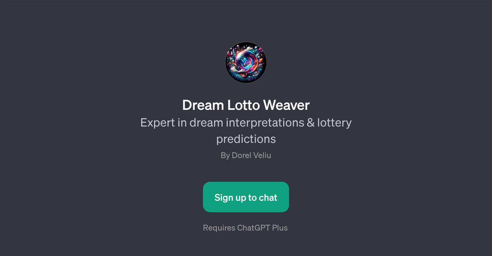 Dream Lotto Weaver website