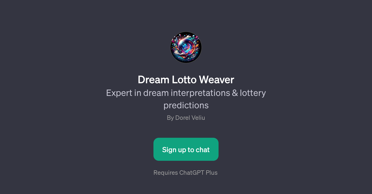 Dream Lotto Weaver website