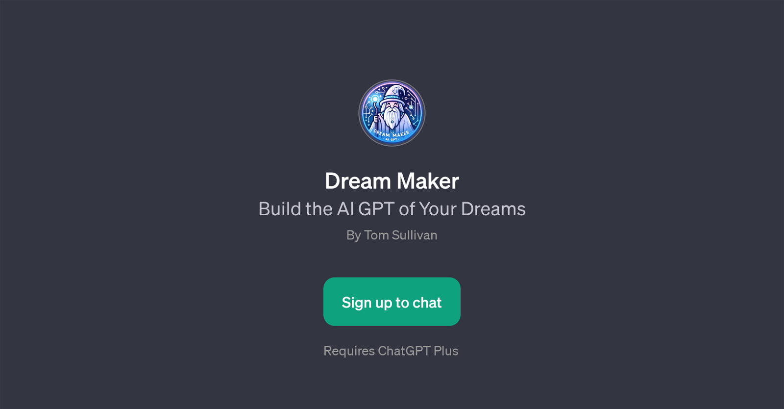 Dream Maker website