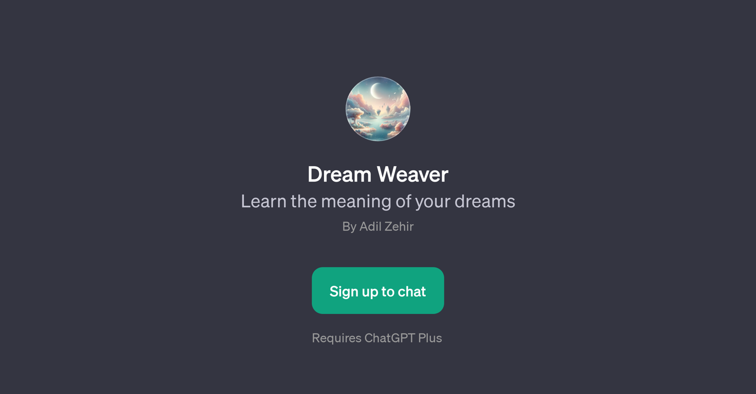 Dream Weaver website