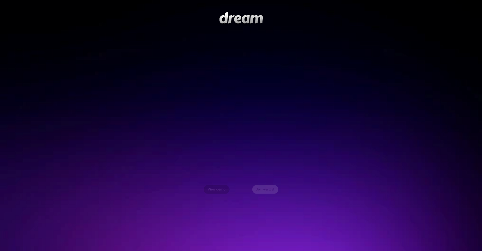 Dream website