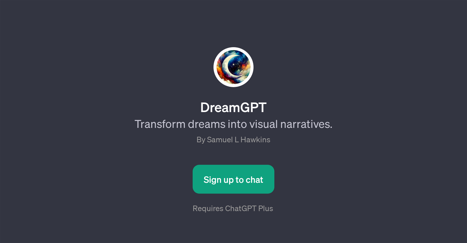 DreamGPT website