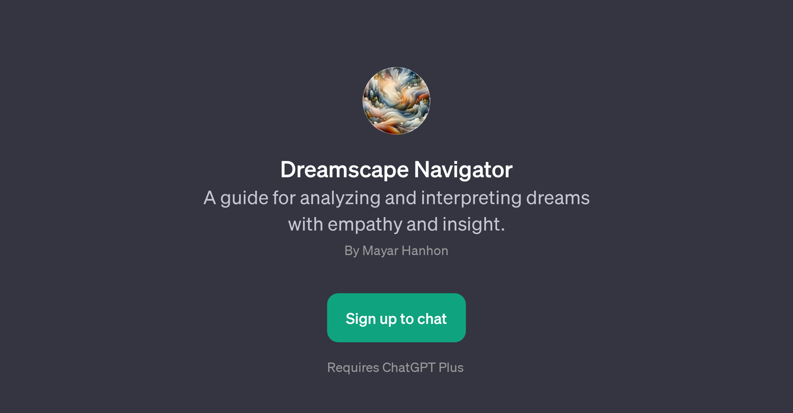 Dreamscape Navigator website