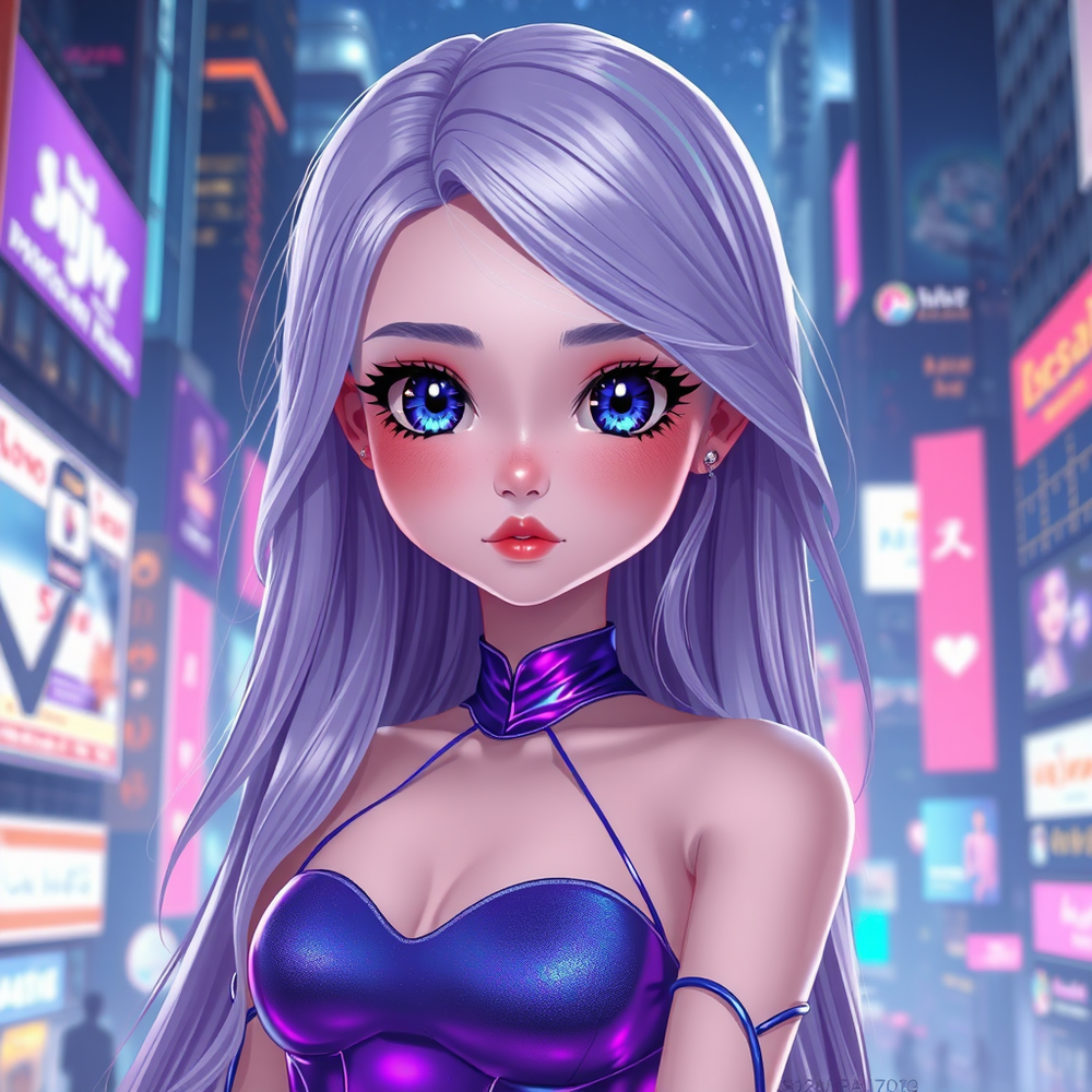 Dreamy 3D Manga Anime Style Avatar website