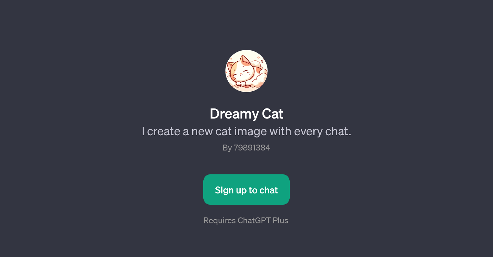 Dreamy Cat website