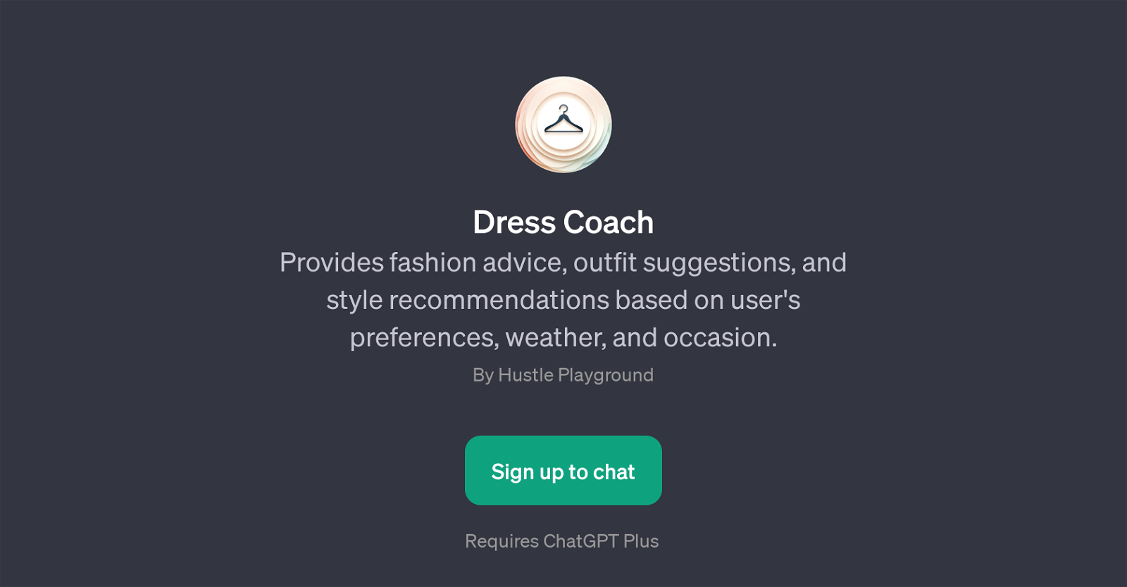 Dress Coach website