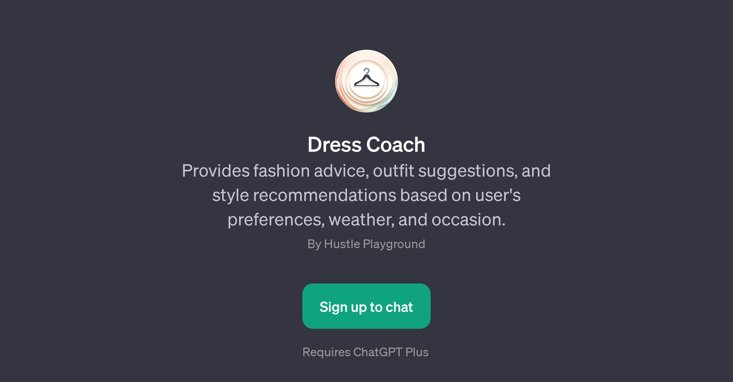 Dress Coach website