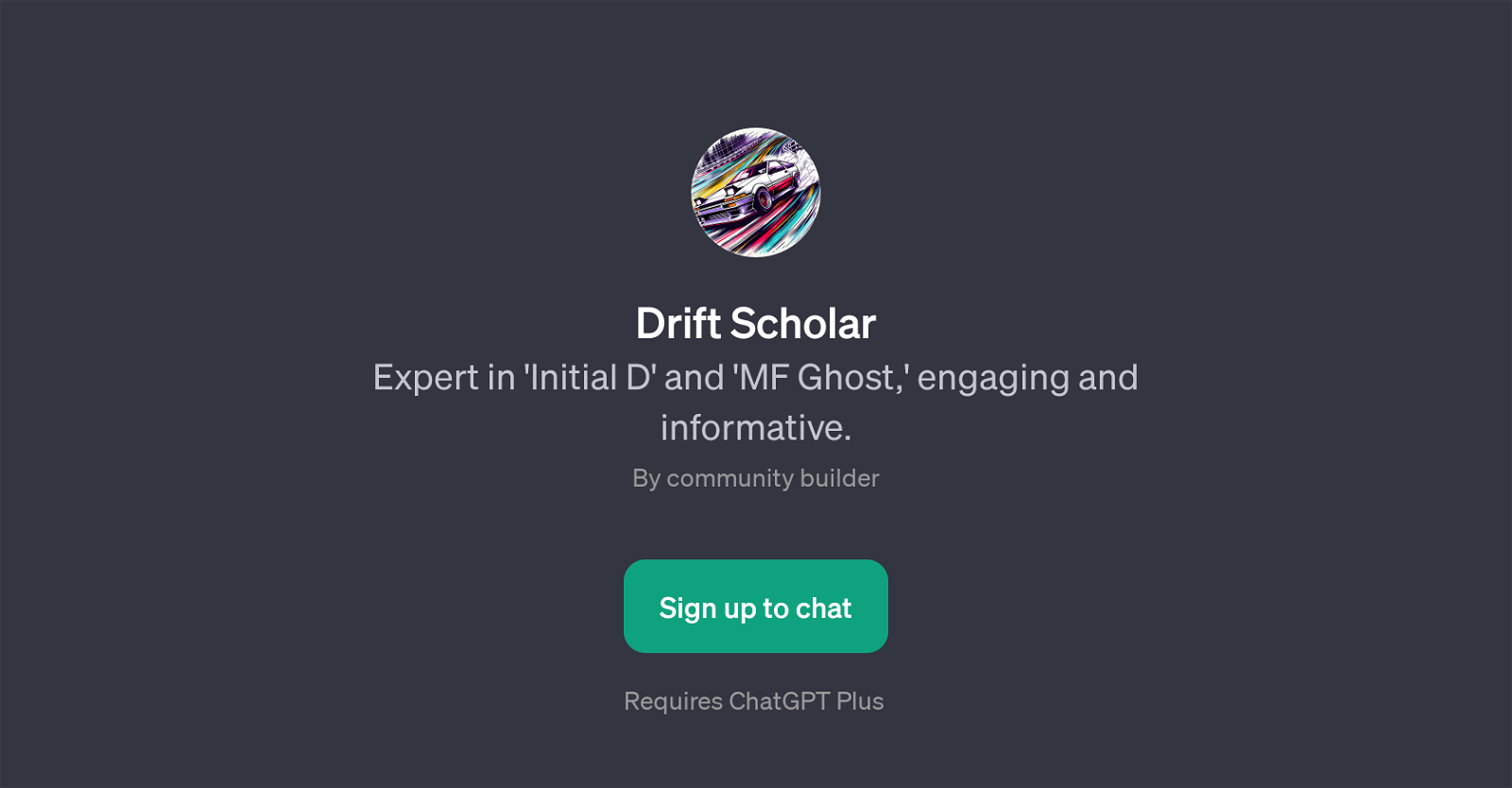 Drift Scholar website